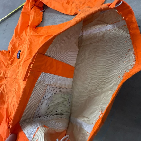 Patagonia Women's Vibrant Orange Ski Jacket - Picture 5 of 8